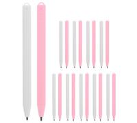 COHEALI 20pcs Lcd Writing Tablet Stylus Pen Set for Drawing and Note-taking, Universal Capacitive Pens in White and Light Pink, Lightweight Digital Stylus for Touchscreen Tablets