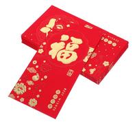 COHEALI 24pcs Red Envelopes for 2025 Snake Year Spring Festival Celebrations, Thick Paper Money Pockets with Anti-wear Feature, Unique Design and Vibrant Colours for Chinese New Year Gift