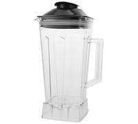 COHEALI 2l Reusable Plastic Blender Cup Replacement Part with Cover for Powerful Blenders, Impact Resistant and Simple Installation, Suitable for Commercial and Home Use