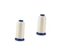 COHEALI 2pcs 3000 Luminous Knitting Sewing Thread Cross Fluorescent Thread for Needlework Polyester Embroidery Machine Thread Knitting Sewing Threads Trademark Embroidered 150d