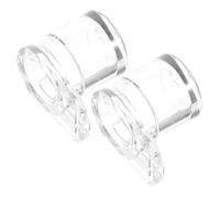 COHEALI 2pcs Acrylic Reptile Feeder Bowls for Ants and Tortoises, Educational Tool Water Dish Suitable for Small Animals