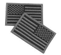COHEALI 2pcs American Flag Patches for Clothes Embroidered Cloth Appliques Skin Friendly and Easy to Use Decorative Flag Patch to Decorate Your Clothes Or Shirts