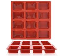 COHEALI 2pcs Cookies Molds Silicone Mini Loaf Pan Non-Stick Reusable Food-Grade Silicone Baking Accessory for Baking Lovers Party and Hotel Use