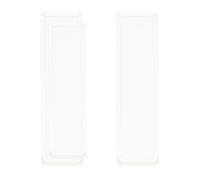 COHEALI 2pcs Glass Micro Cuvette Path High Transparency Spectrophotometry Cuvettes for Laboratory Spectral Analysis Compatible with Photometers