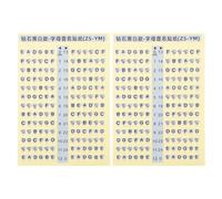 COHEALI 2pcs Guitar Fretboard Decals Beginner-friendly Fingerboard Stickers for Easy Scale Learning Practical Instrument Accessory for Guitar Practice and Music Theory Self-study