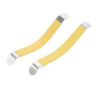 COHEALI 2pcs Guitar String Spreader Metal Yellow String Separation Tool for Classical Guitar Musicians Performing Live Music Creation