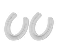 COHEALI 2pcs Horseshoe Shaped Silicone Mold for Resin Casting and Cake Decoration Flexible Epoxy Resin Jewelry Molds with Realistic Detailing Easy Release for Fondant Chocolate Polymer