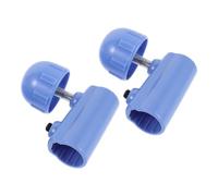 COHEALI 2pcs Infusion Stand Expansion Adjuster Plastic Drip Pole Coupling Parts Secure Locking Connector Rack Joiner Adapter for Hospital and Home Care