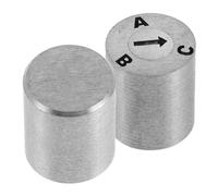 COHEALI 2pcs Letter Mold Stamp Crafting Alphabet Stamps Adjustable Letter Punch Supply for Handmade Projects ABC Alphabet Marker for DIY Use