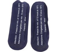 COHEALI 2pcs Medical Ice Packs Gel Freezer Packs for Insulin Cooler Dark Blue Reusable Cold for Travel Medication Cooling and Headache Relief