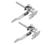 COHEALI 2pcs Metal Sewing Machine Seam Guide Accessory with Comfortable Grip and Ergonomic Design for Curved Sewing Projects, Precision Gauge Tool for Experts and Professionals
