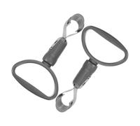 COHEALI 2pcs Non-Slip Abs Car Handle Assist Straps for Bus and Subway, Reliable Automotive Grab Handles Designed for Elderly and Disabled Users, Portable Standing Aid for Public Transport