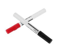 COHEALI 2pcs Oil Based Paint Markers for Porcelain and Stone, Waterproof and Windproof Tombstone Marker Pens, Quick Drying Permanent Paint Pens for Writing and Project Marking