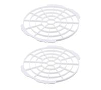 COHEALI 2pcs Portable Air Conditioner Exhaust Hose Plastic Mesh Cover 5.59in White Thickened Mesh Screen for Ac Vent with Easy Installation and Uninterrupted Performance, for Window