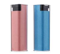 COHEALI 2pcs Screen Cleaner Spray for Glasses and Cameras Oval Blue Bottles, Portable Digital Device Lens Cleaner Kit PC Case Box Packaging, Fingerprint and Dust Remover for Optical