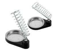 COHEALI 2pcs Soldering Iron Support Station for Pencilstyle Soldering Irons with Threaded Spring Holder Universal Compatibility Suitable for Stained Glass Projects and Workshops