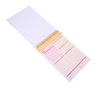COHEALI 2pcs Spending Tracker Notebook with Large Capacity, Prevents Ink Bleeding, Modern and Elegant Paper Coil Planner for Personal Use and Daily Financial Planning