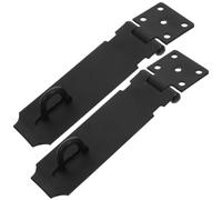 COHEALI 2pcs Stainless Steel Door Latch Lock Portable Hasp Lock Wear Resistant Secure Features for Window and Door DIY Setup Heavy Duty Multi-Function