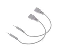 COHEALI 2pcs USB Dc Charging Cable for Device and Electric Massager, 9.17 Inch Dual Layer Shielding Cord, Wide Compatibility, for Therapy Rooms and Bedrooms