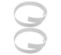 COHEALI 2pcs White Acrylic LED Light Diffuser Panel for LED Strip Lights Flexible and Energy Efficient Covering Film for Interior and Architectural Spaces