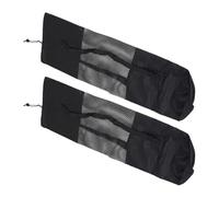 COHEALI 2pcs Yoga Pad Pouch Yoga Mat Carrying Bag Breathable Mesh Cloth Easy to Carry Large Capacity Simple Style Chic Fashionable When Going