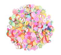 COHEALI 300 Pcs Nail Fruit Slices Fruit Nail Charms Art Glitters DIY Crafts for Strawberry Decor Embellishments Charms for s Decorations Cosmetic