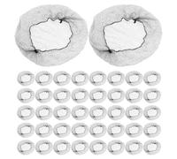 COHEALI 300pcs Invisible Elastic Hair Nets for Women and Men Stretchable Black Nylon Mesh Hair Bun Covers for Ballet and Dance Performances