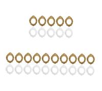 COHEALI 30pcs Retro Photo Frame Props Decorative Picture Frames for Crafting Vintage Style Home Decor Lightweight and for Jewelry Displays and Wall Art