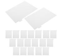 COHEALI 32pcs White Writable Paper Binder Dividers with 1/8 Cut Tabs and 3 Hole Punch, Multi-Purpose Organization Index Separator Pages for Personal Planners and Home Use