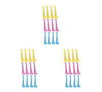 COHEALI 36 Pcs Portable Plastic Giraffe Straight Ruler Scale Engraved, Easy to Read Cartoon Design Ruler for Teachers and Graduates, for Office and Surveying Use Color