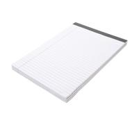 COHEALI 3pcs A4 Lined Notepads with Thickened Paper and Tear off Feature, Smooth Writing Office Memo Pads for Students and Business Use, Portable Legal Pads for Notes and Reminders