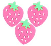COHEALI 3pcs Pink Silicone Tennis Racket Vibration Dampeners Cute Shape for Tennis Players Lightweight Shock Absorbers to Reduce Vibration and Keep Stability