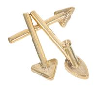 COHEALI 3Pcs Triangular Copper Soldering Iron Tips Set for Leather and Plastic Repair, Plastic Welding Head Replacement for Car Bumper Repair Tools and Welder Accessories