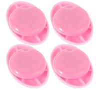 COHEALI 4 Pcs Magnetic Running Bib Holder Fasteners Lightweight Comfort Plastic Magnet Clasp Design for Runners Outdoor Activities Marathon Race Number Clips