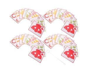 COHEALI 4 Sets 3D Printing Pen Templates with Reusable Plastic and Metal Stencils, Including Clog Remover Tool for Creative Inspiration and Versatile Use in Parent Activities and Crafting