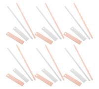 COHEALI 40pcs Copper Zinc Electrode Strips for Students Smooth and Burrfree Surfaces, Compatible Current Meters, for Science Classroom and Student Lab Experiment Materials