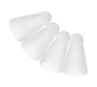 COHEALI 4pcs Anti-slip Silicone Stylus Pen Replacement Tips with Quiet Writing Noise Reduction Transparent Fiber Pencil Covers for Pencil Compatible with Ipad Users and Screen-friendly