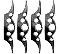 COHEALI 4pcs Cable Organizer Cord Organizer Tpr Material No Nails Or Drilling Required Prevents Damage and Loss Adhesive Kitchen Appliance Cord Management Holder