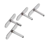 COHEALI 4pcs Coconut Opener Tool Stainless Steel Reusable Design Heavy Duty Coconut Puncher for Home Kitchens and Outdoor Camping Silver