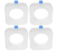 COHEALI 4pcs Freezer Ice Packs Ice Blocks for Cooler Reusable Pe Material Rapid Cooling Efficient Cooling White for Air Conditioner Fan Office Home Use