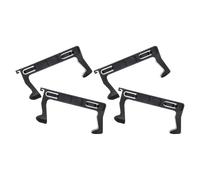 COHEALI 4pcs Microwave Oven Door Hook Replacement Door Latch Bracket for Home Appliance Easy Install Fits Security Hook