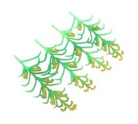 COHEALI 4pcs Miniature Agriculture Model with Realistic Detailing, Plastic Artificial Corn Stalks for DIY and Railway Train Scenery, Easy Setup Farm Accessories for Diorama and Craft