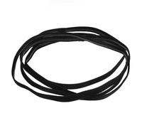 COHEALI 4pcs Non-slip Headband Elastic Sports Headbands for Women Polyester Moisture Absorbent Black for Yoga and Sports