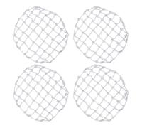 COHEALI 4pcs Round Polyester Fall Prevention Nets with Firm Net Knot for Manhole Covers and Sewer Inspection Well Lids Easy to Install for Communication and Electric Wells