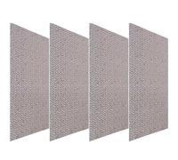 COHEALI 4pcs Self Adhesive Diorama Texture Sheet with Realistic Brick Texture and Matte Finish, Easy to Cut and Combine Paper Stickers for Dollhouse Road Pavement Making and Teaching