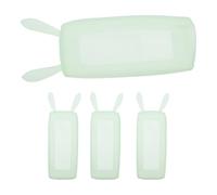 COHEALI 4pcs Silicone Remote Cover for Air Conditioner and Tv Remote Control, Shockproof Waterproof Protective Case with Cute Rabbit Ear Design, Glow in The Dark, for Home and Office Use