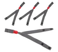 COHEALI 4pcs Y-Shaped Hard Hat Chin Strap Replacement with Button, Adjustable Safety Helmet Accessory for Construction Workers, Universal Helmet Strap for Secure Fit on Work Hats