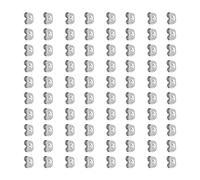 COHEALI 500pcs Stainless Steel Ear Stopper Earring Backs Earnuts for Earring Hooks and Studs for Jewelry Making and DIY Projects