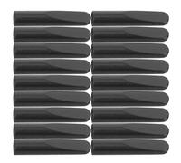 COHEALI 50pcs Metal Shoelace Tips Aglets for Shoelaces Cord End Lock Repair Black 5mm for Clothing Stores and Home, for Runners the Disabled