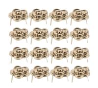 COHEALI 50pcs Vintage Rose Alloy Decorative Button for Purse with Secure Fastening and Easy DIY Installation, Elegant Retro Style Bag Closure for Women's Clothing and Daily Use